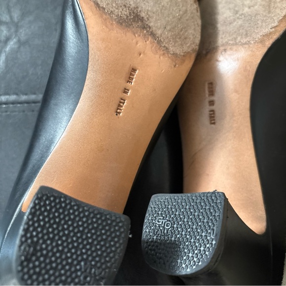 Salvatore Ferragamo Cap Toe Gancini Icon Heels Size 7.5 Narrowest DF 67R - Picture 6 of 12